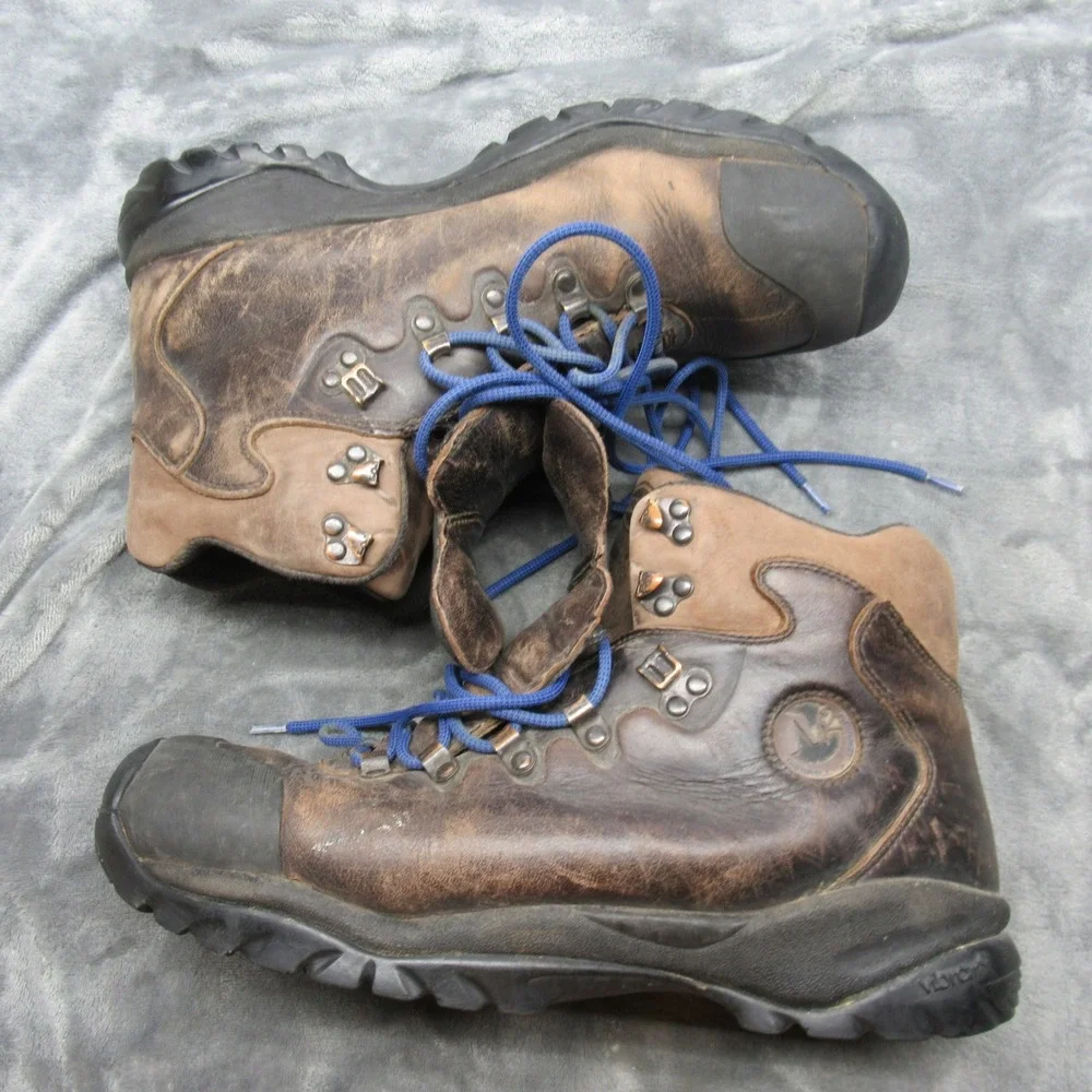 Merrell Mens Boots 11.5 Brown Leather M2 Super Light Millennium Mountaineer Hike